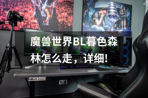 魔兽世界BL暮色森林怎么走,详细!-第1张-游戏信息-龙启网