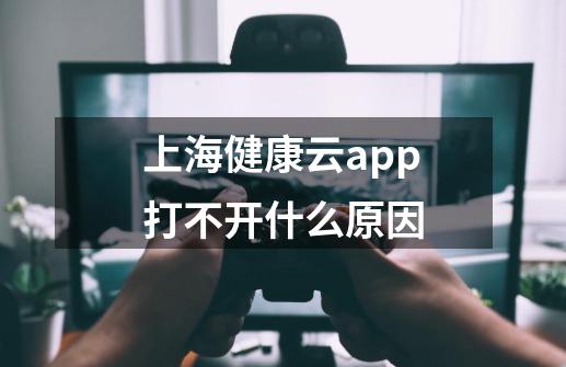 上海健康云app打不开什么原因-第1张-游戏信息-龙启网