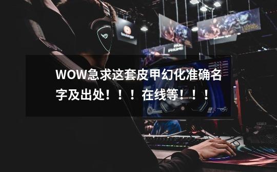WOW急求这套皮甲幻化准确名字及出处！！！在线等！！！-第1张-游戏信息-龙启网