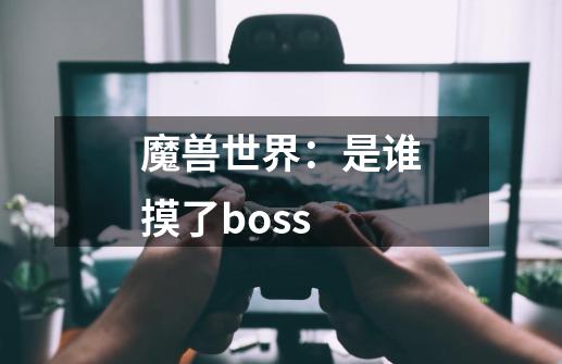 魔兽世界:是谁摸了boss-第1张-游戏信息-龙启网