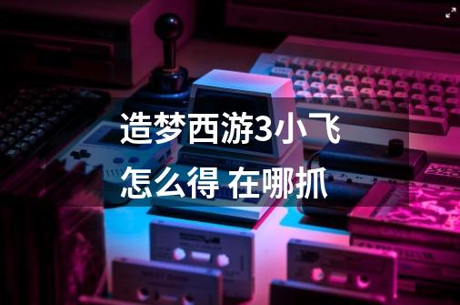 造梦西游3小飞怎么得 在哪抓-第1张-游戏信息-龙启网