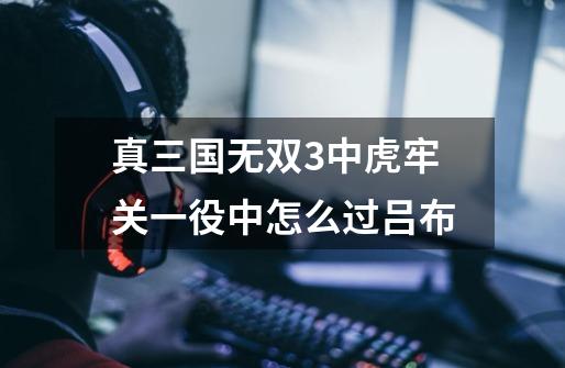 真三国无双3中虎牢关一役中怎么过吕布-第1张-游戏信息-龙启网