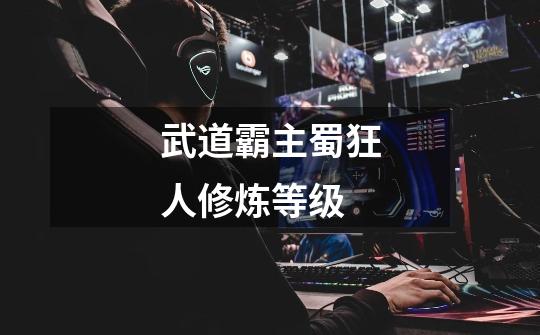 武道霸主蜀狂人修炼等级-第1张-游戏信息-龙启网