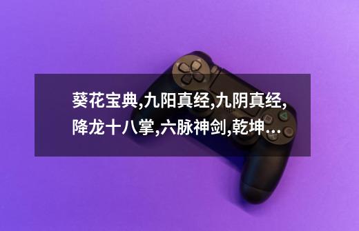 葵花宝典,九阳真经,九阴真经,降龙十八掌,六脉神剑,乾坤大挪移,吸星大法哪个更厉害-第1张-游戏信息-龙启网