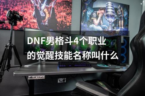 DNF男格斗4个职业的觉醒技能名称叫什么-第1张-游戏信息-龙启网