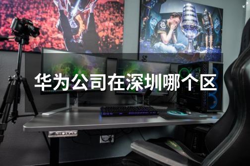 华为公司在深圳哪个区-第1张-游戏信息-龙启网