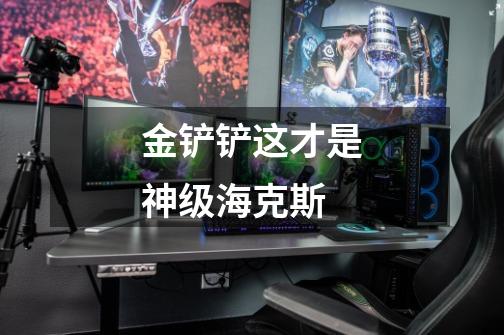 金铲铲这才是神级海克斯-第1张-游戏信息-龙启网