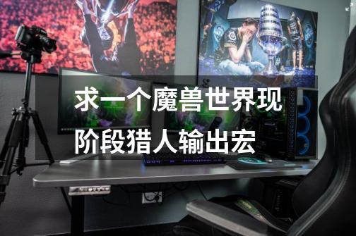 求一个魔兽世界现阶段猎人输出宏-第1张-游戏信息-龙启网