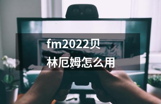 fm2022贝林厄姆怎么用-第1张-游戏信息-龙启网