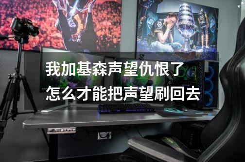 我加基森声望仇恨了 怎么才能把声望刷回去-第1张-游戏信息-龙启网