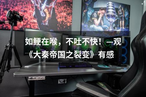 如鲠在喉,不吐不快!—观《大秦帝国之裂变》有感-第1张-游戏信息-龙启网