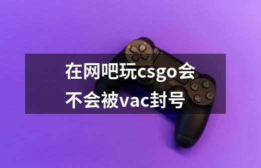 在网吧玩csgo会不会被vac封号-第1张-游戏信息-龙启网