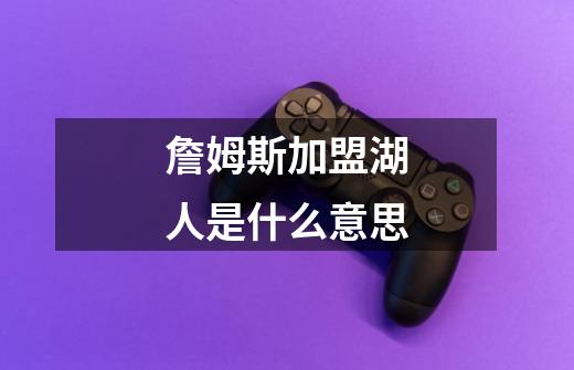 詹姆斯加盟湖人是什么意思-第1张-游戏信息-龙启网
