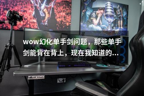wow幻化单手剑问题，那些单手剑能背在背上，现在我知道的：王子剑，饥饿之寒，不败的意志，龙鳞，怨恨-第1张-游戏信息-龙启网