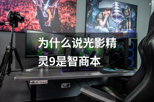 为什么说光影精灵9是智商本-第1张-游戏信息-龙启网