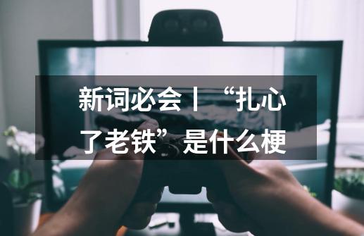 新词必会丨“扎心了老铁”是什么梗-第1张-游戏信息-龙启网