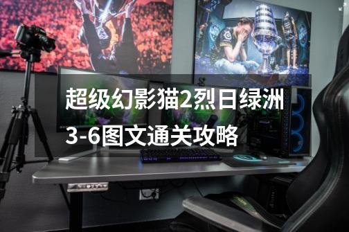 超级幻影猫2烈日绿洲3-6图文通关攻略-第1张-游戏信息-龙启网
