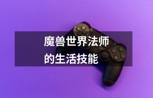 魔兽世界法师的生活技能-第1张-游戏信息-龙启网