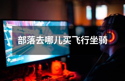 部落去哪儿买飞行坐骑-第1张-游戏信息-龙启网