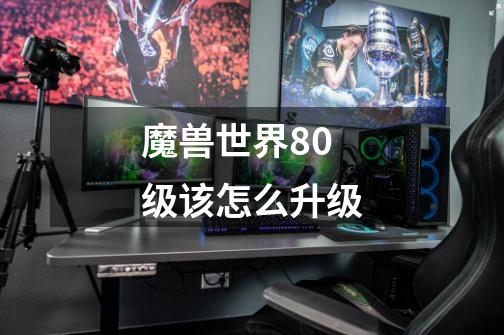 魔兽世界80级该怎么升级-第1张-游戏信息-龙启网