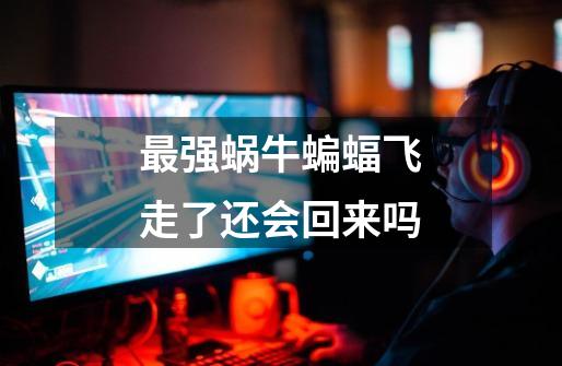最强蜗牛蝙蝠飞走了还会回来吗-第1张-游戏信息-龙启网