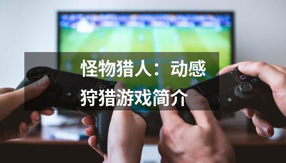 怪物猎人:动感狩猎游戏简介-第1张-游戏信息-龙启网