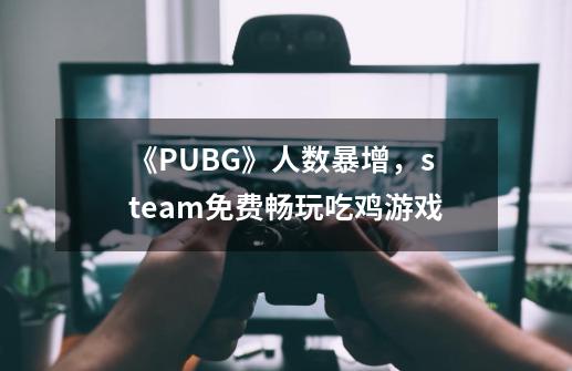 《PUBG》人数暴增,steam免费畅玩吃鸡游戏-第1张-游戏信息-龙启网