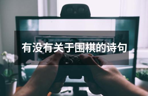 有没有关于围棋的诗句-第1张-游戏信息-龙启网