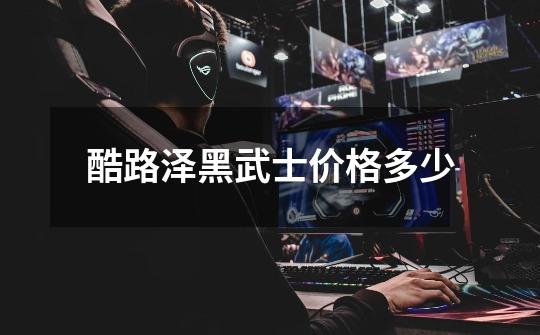 酷路泽黑武士价格多少-第1张-游戏信息-龙启网