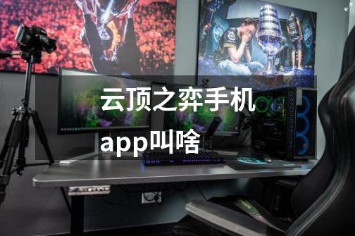 云顶之弈手机app叫啥-第1张-游戏信息-龙启网