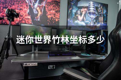 迷你世界竹林坐标多少-第1张-游戏信息-龙启网