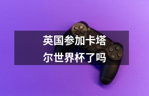 英国参加卡塔尔世界杯了吗-第1张-游戏信息-龙启网