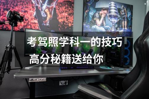 考驾照学科一的技巧 高分秘籍送给你-第1张-游戏信息-龙启网