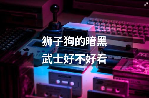 狮子狗的暗黑武士好不好看-第1张-游戏信息-龙启网