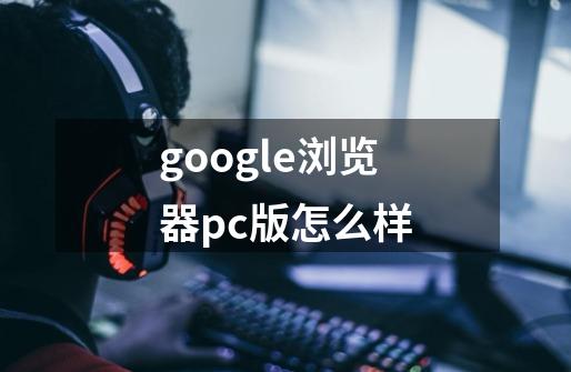 google浏览器pc版怎么样-第1张-游戏信息-龙启网