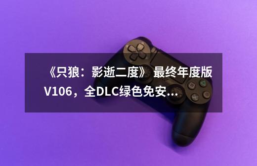 《只狼:影逝二度》 最终年度版V1.06,全DLC绿色免安装,堪比魂类游戏天花板!-第1张-游戏信息-龙启网