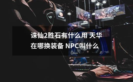 诛仙2胜石有什么用 天华在哪换装备 NPC叫什么-第1张-游戏信息-龙启网