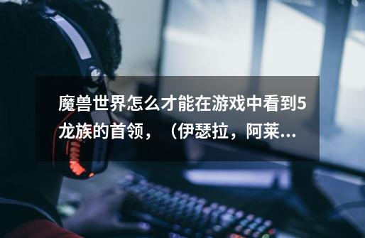 魔兽世界怎么才能在游戏中看到5龙族的首领,(伊瑟拉,阿莱克斯塔萨,玛利苟斯,诺兹多姆,耐萨里奥)-第1张-游戏信息-龙启网