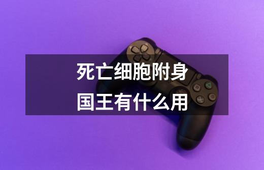 死亡细胞附身国王有什么用-第1张-游戏信息-龙启网
