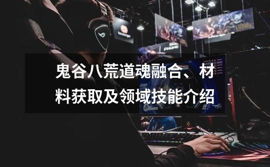 鬼谷八荒道魂融合、材料获取及领域技能介绍-第1张-游戏信息-龙启网