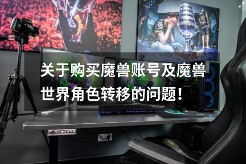 关于购买魔兽账号及魔兽世界角色转移的问题!-第1张-游戏信息-龙启网