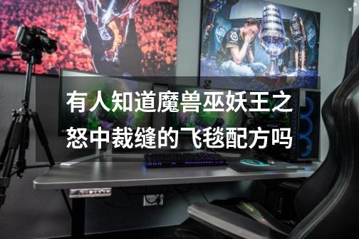 有人知道魔兽巫妖王之怒中裁缝的飞毯配方吗-第1张-游戏信息-龙启网