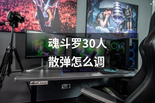 魂斗罗30人散弹怎么调-第1张-游戏信息-龙启网
