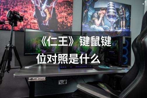 《仁王》键鼠键位对照是什么-第1张-游戏信息-龙启网