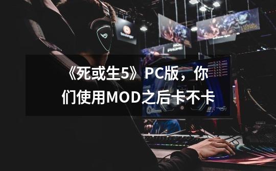 《死或生5》PC版,你们使用MOD之后卡不卡-第1张-游戏信息-龙启网