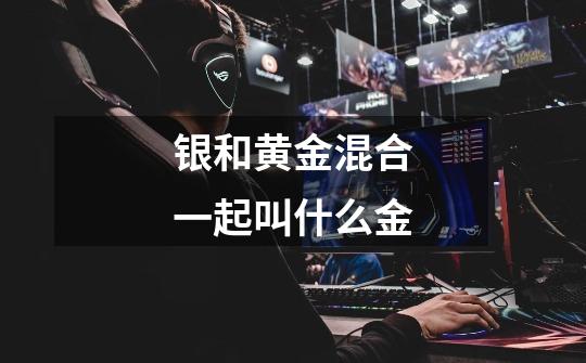 银和黄金混合一起叫什么金-第1张-游戏信息-龙启网