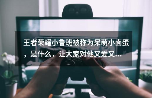 王者荣耀小鲁班被称为呆萌小卤蛋,是什么,让大家对他又爱又恨-第1张-游戏信息-龙启网