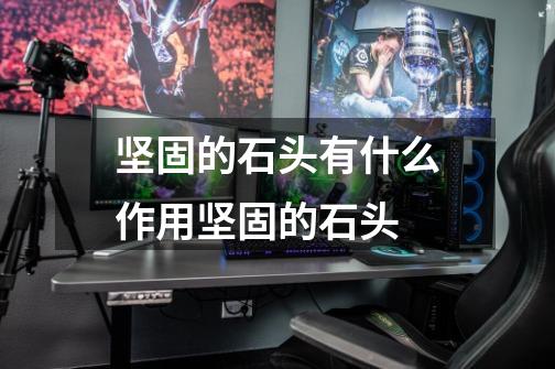 坚固的石头有什么作用坚固的石头-第1张-游戏信息-龙启网