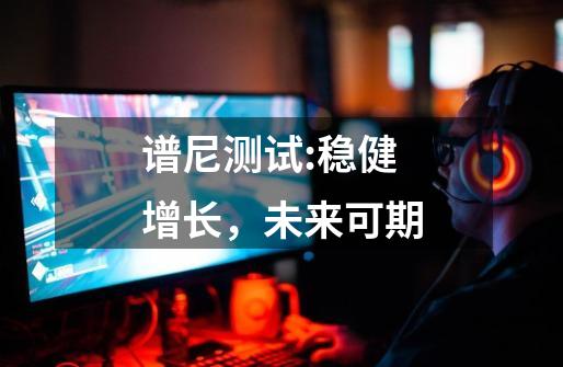 谱尼测试:稳健增长,未来可期-第1张-游戏信息-龙启网