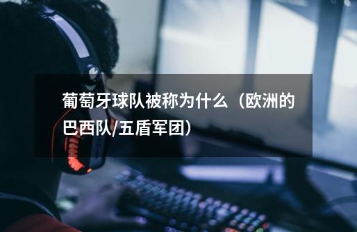 葡萄牙球队被称为什么(欧洲的巴西队/五盾军团)-第1张-游戏信息-龙启网